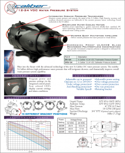 Headhunter Water pumps X-Caliber